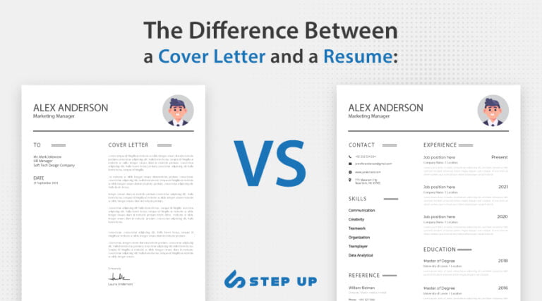 Top Steps To Write Cover Letter For Job In 2025 StepUp Agency Cover Letter VS Resume 768x427 